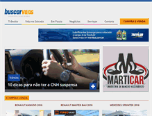 Tablet Screenshot of buscarvans.com.br